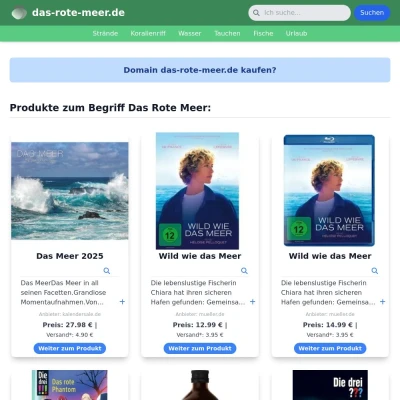 Screenshot das-rote-meer.de