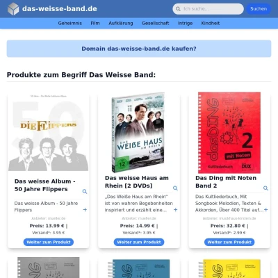 Screenshot das-weisse-band.de