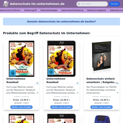 Screenshot datenschutz-im-unternehmen.de