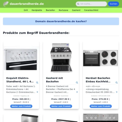 Screenshot dauerbrandherde.de
