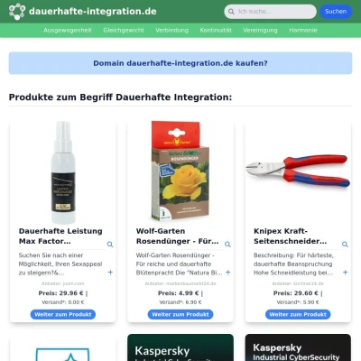 Screenshot dauerhafte-integration.de