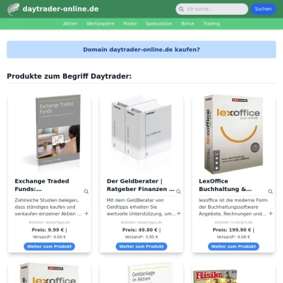 Screenshot daytrader-online.de