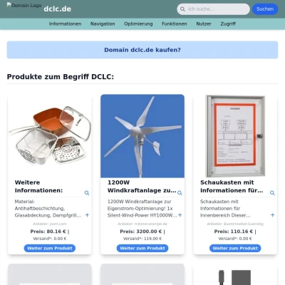 Screenshot dclc.de