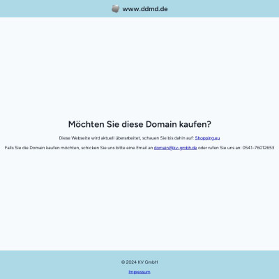 Screenshot ddmd.de