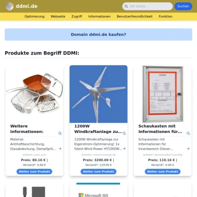 Screenshot ddmi.de