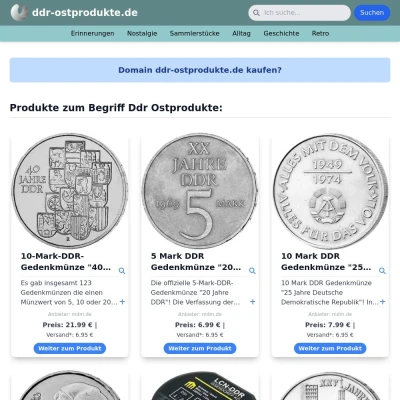 Screenshot ddr-ostprodukte.de