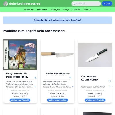 Screenshot dein-kochmesser.eu