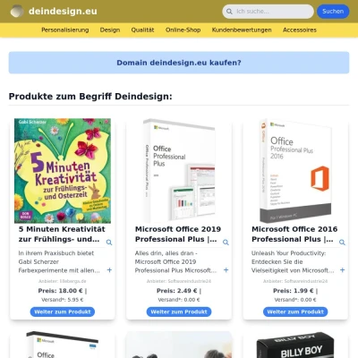 Screenshot deindesign.eu