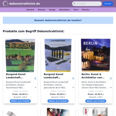 Screenshot dekonstruktivist.de