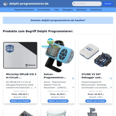 Screenshot delphi-programmierer.de