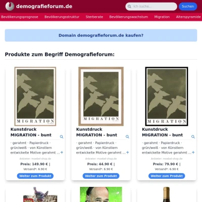 Screenshot demografieforum.de