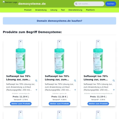 Screenshot demosysteme.de