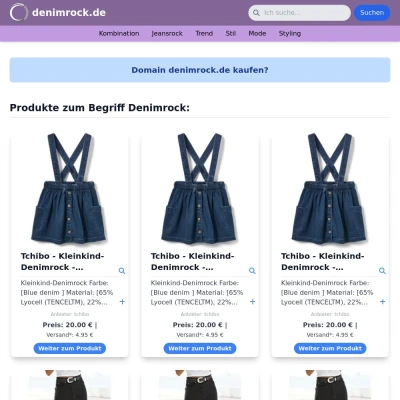 Screenshot denimrock.de