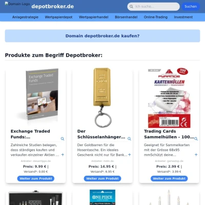 Screenshot depotbroker.de