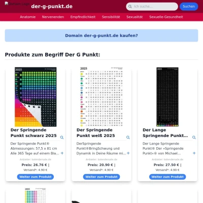 Screenshot der-g-punkt.de