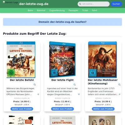 Screenshot der-letzte-zug.de