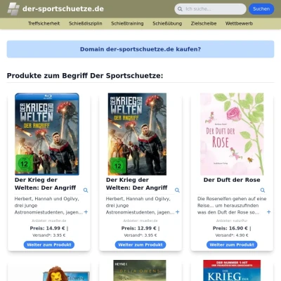 Screenshot der-sportschuetze.de