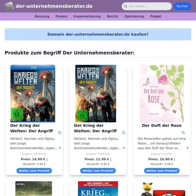 Screenshot der-unternehmensberater.de