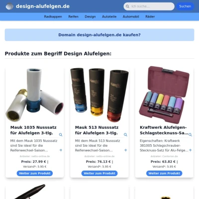 Screenshot design-alufelgen.de