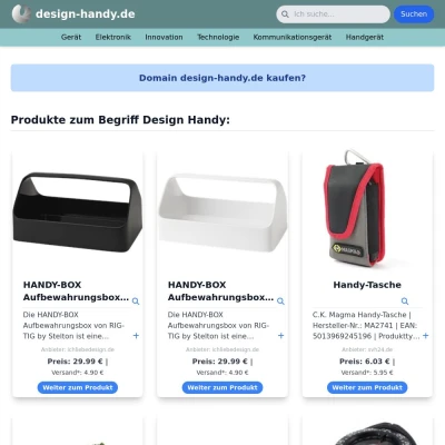 Screenshot design-handy.de