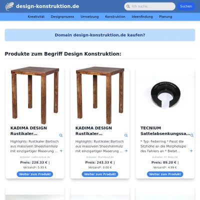 Screenshot design-konstruktion.de