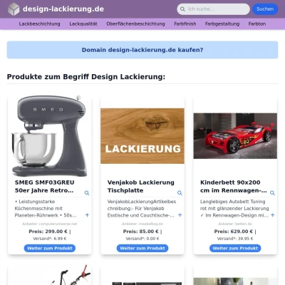 Screenshot design-lackierung.de