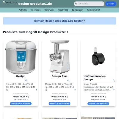 Screenshot design-produkte1.de