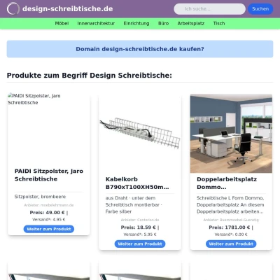 Screenshot design-schreibtische.de