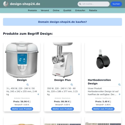 Screenshot design-shop24.de