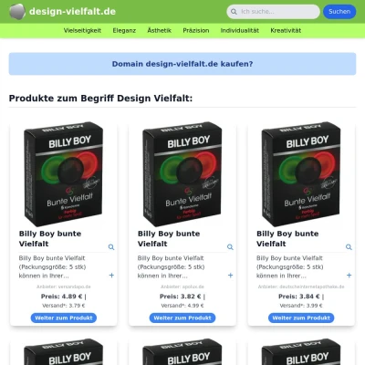 Screenshot design-vielfalt.de