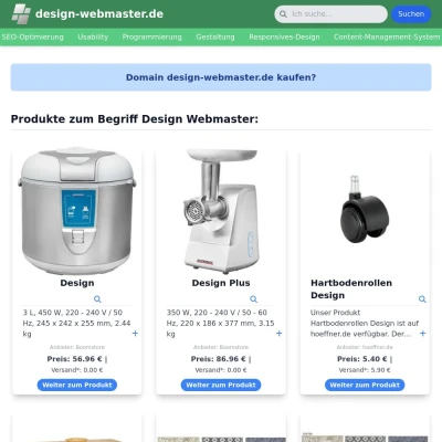 Screenshot design-webmaster.de