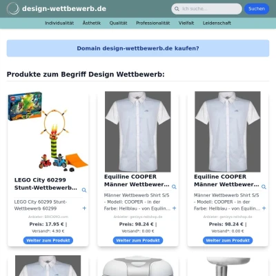 Screenshot design-wettbewerb.de