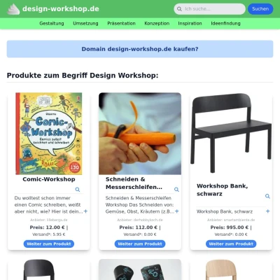 Screenshot design-workshop.de