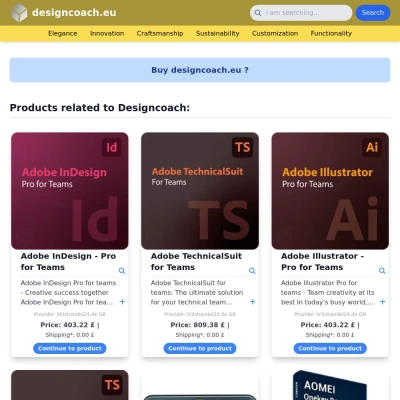 Screenshot designcoach.eu