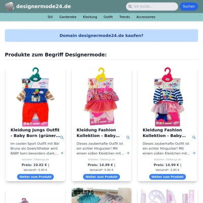 Screenshot designermode24.de