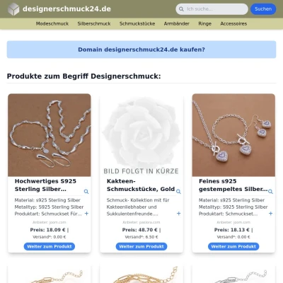 Screenshot designerschmuck24.de