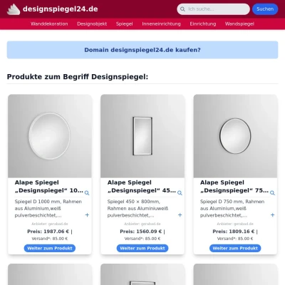 Screenshot designspiegel24.de