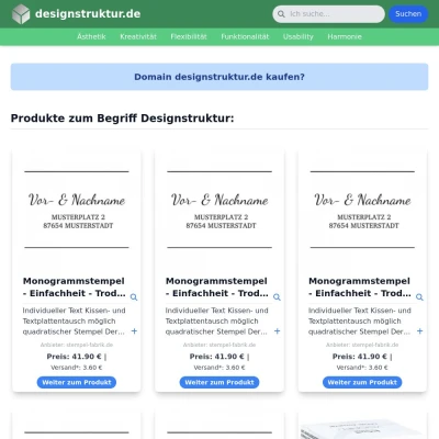 Screenshot designstruktur.de