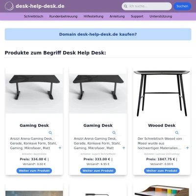 Screenshot desk-help-desk.de