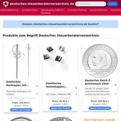 Screenshot deutsches-steuerberaterverzeichnis.de