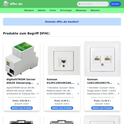 Screenshot dfhc.de