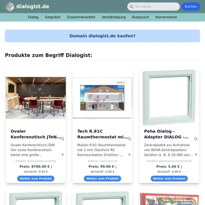 Screenshot dialogist.de
