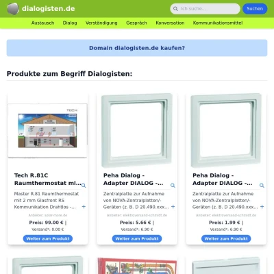 Screenshot dialogisten.de