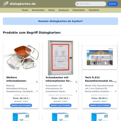 Screenshot dialogkarten.de