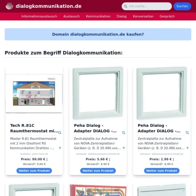 Screenshot dialogkommunikation.de