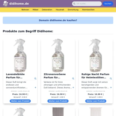 Screenshot didihome.de