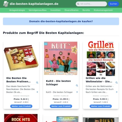 Screenshot die-besten-kapitalanlagen.de