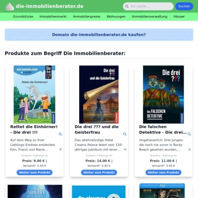 Screenshot die-immobilienberater.de