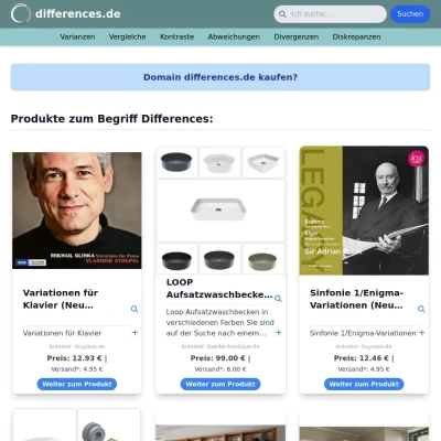 Screenshot differences.de