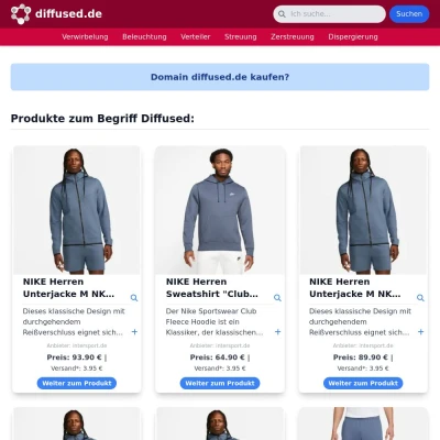 Screenshot diffused.de
